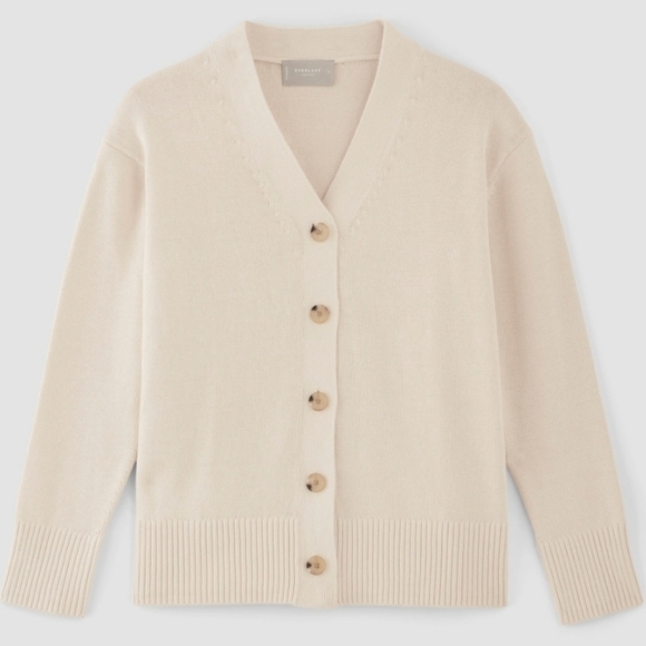 Everlane Sweaters - Everlane Organic Cotton Cardigan Nwt